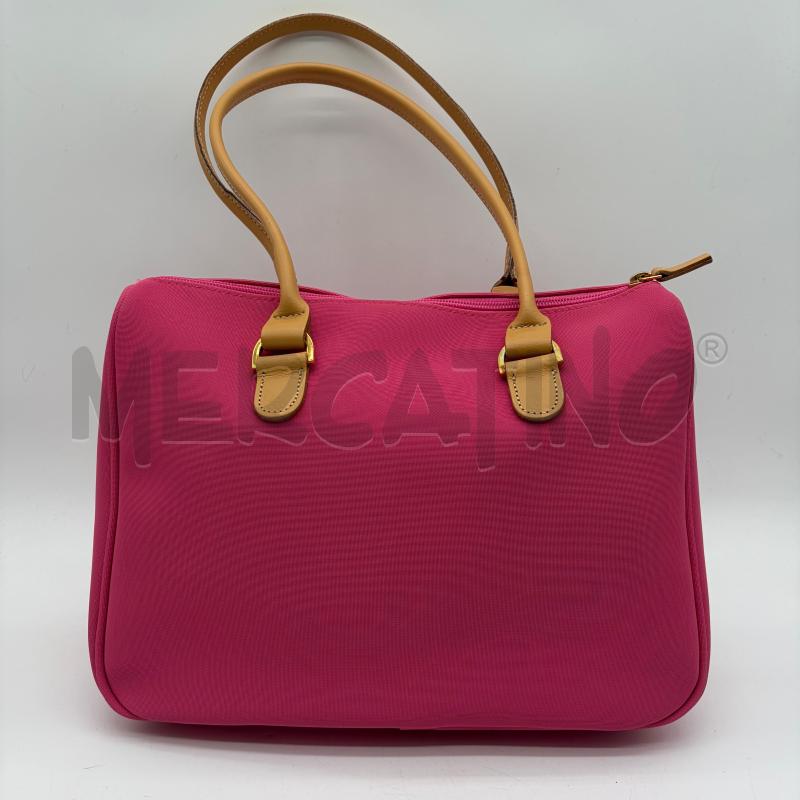 BORSA DONNA BRIC'S ROSA TESS NYLON INS PELLE | Mercatino dell'Usato Corbetta 2