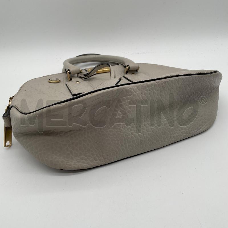 BORSA DONNA BURBERRY ORCHARD GRIGIO PELLE TARTAN RILIEVO | Mercatino dell'Usato Corbetta 3