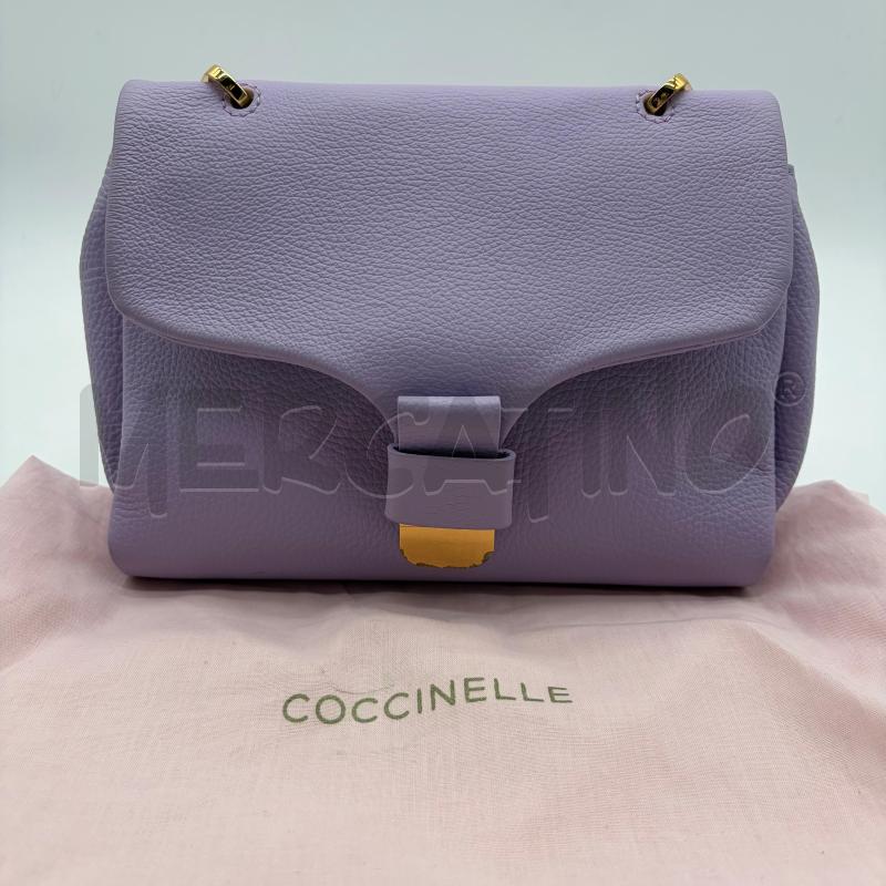 BORSA DONNA COCCINELLE NEOFIRENZE SOFT DALHIA LILLA  | Mercatino dell'Usato Corbetta 1