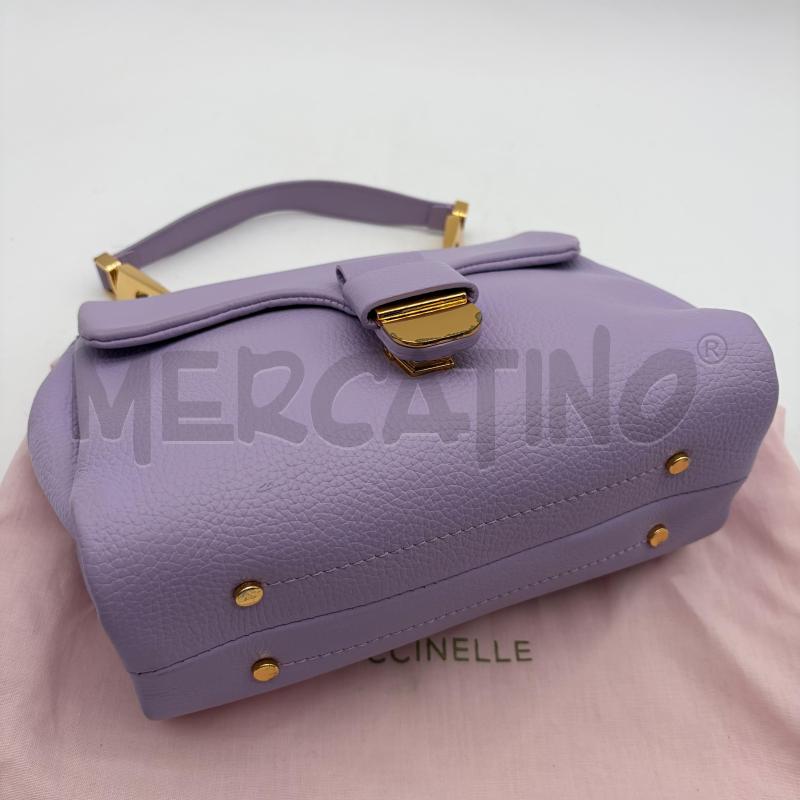 BORSA DONNA COCCINELLE NEOFIRENZE SOFT DALHIA LILLA  | Mercatino dell'Usato Corbetta 3