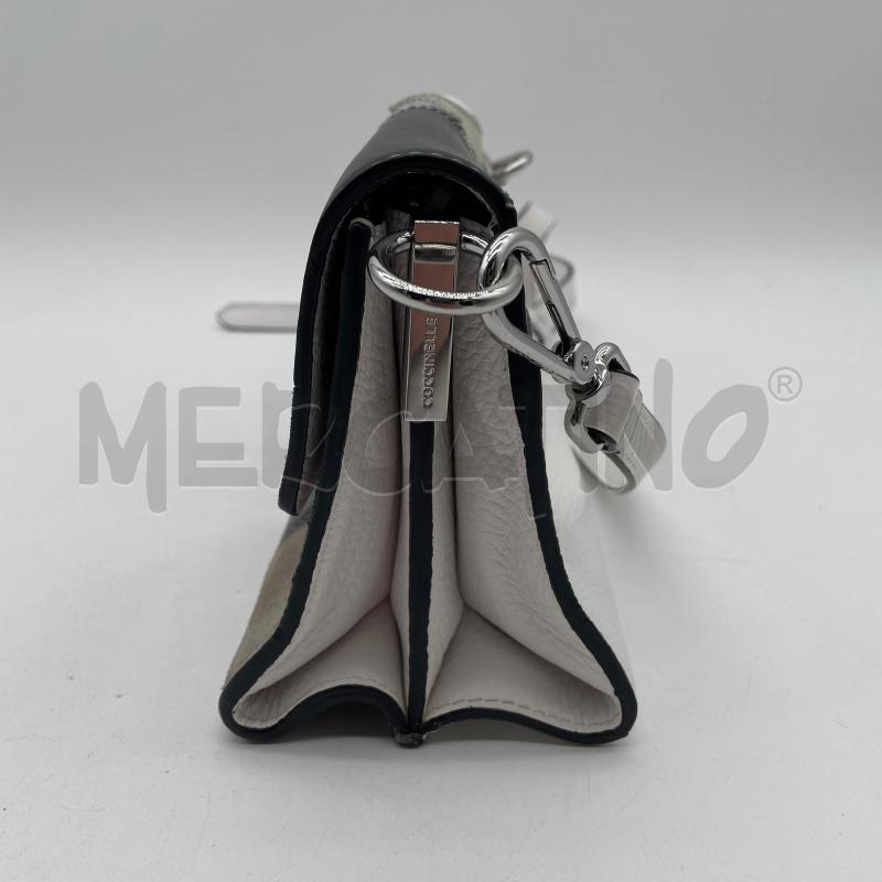 BORSA DONNA COCCINELLE PELLE BIANCO/GRIGIO/ARGENTATO/NERO | Mercatino dell'Usato Corbetta 4