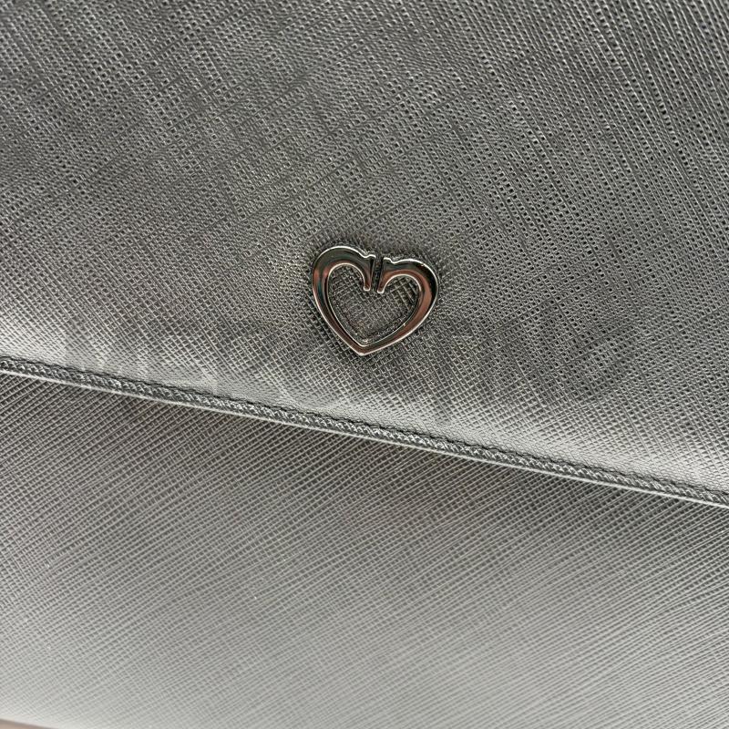 BORSA DONNA CRUCIANI BB BLACK BLOCK NERO PELLE SAFFIANO | Mercatino dell'Usato Corbetta 5