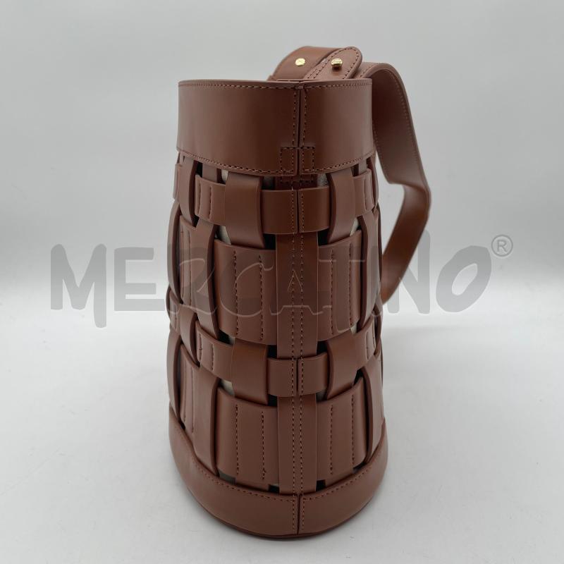 BORSA DONNA ELISABETTA FRANCHI SINT CUOIO INTRECCIATO SECCHIELLO | Mercatino dell'Usato Corbetta 3