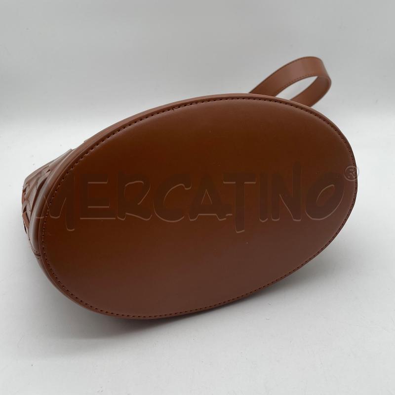 BORSA DONNA ELISABETTA FRANCHI SINT CUOIO INTRECCIATO SECCHIELLO | Mercatino dell'Usato Corbetta 4