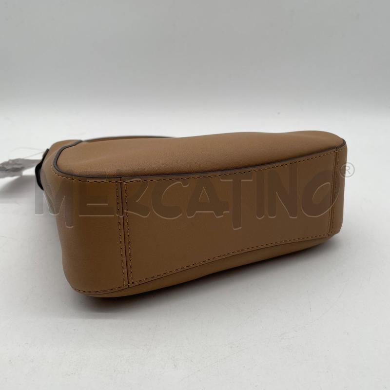 BORSA DONNA LAUREN RALPH LAUREN TANNER SMALL CAMEL LEATHER | Mercatino dell'Usato Corbetta 4