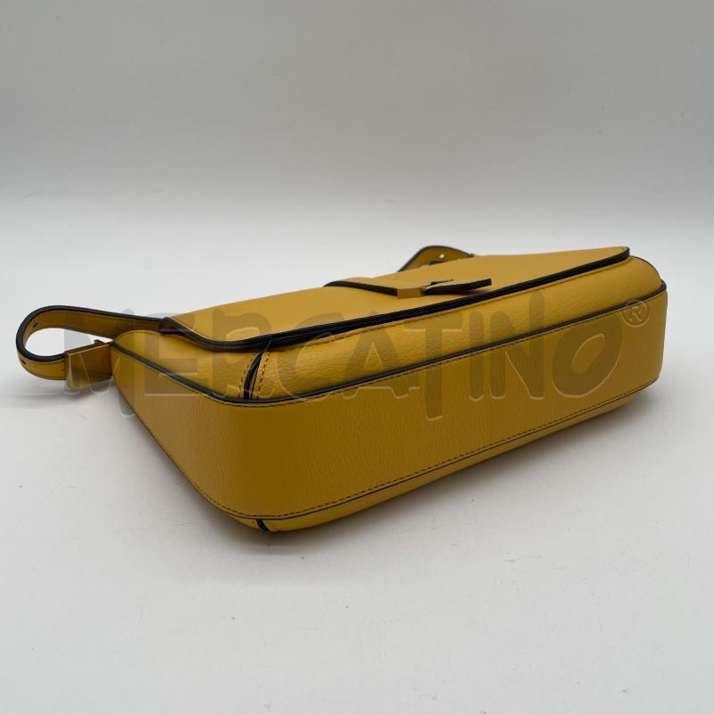 BORSA DONNA MARELLA GIALLO BORDI NERI HARDWARE DORATI | Mercatino dell'Usato Corbetta 3