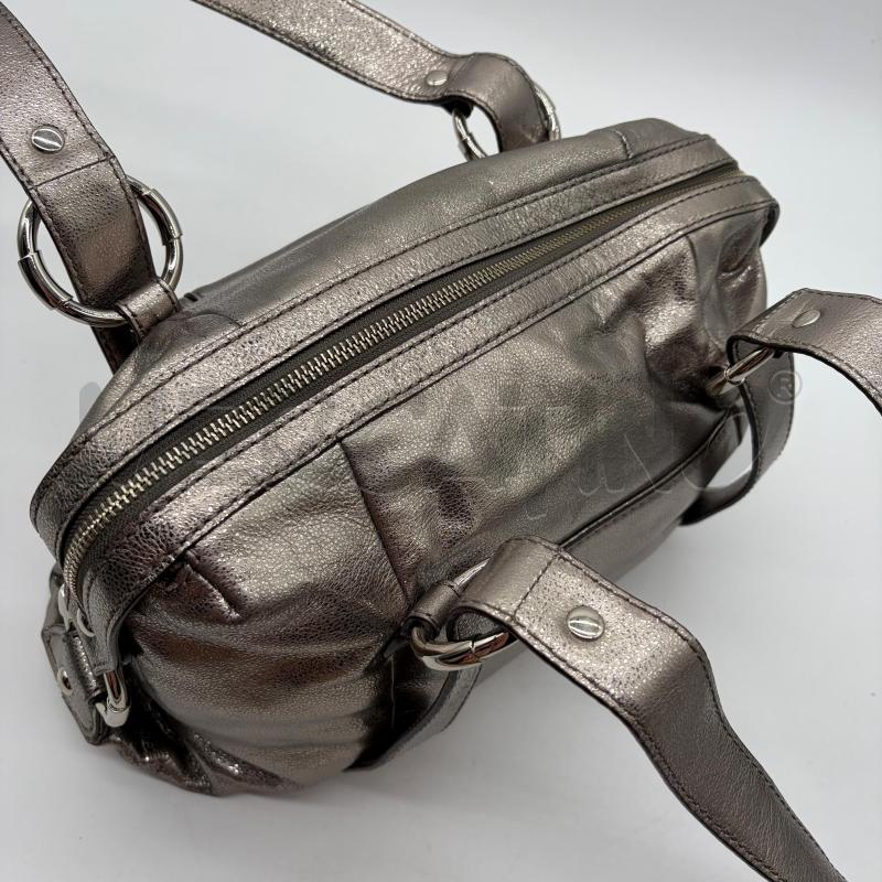 BORSA DONNA MICHAEL KORS BAULETTO BRUNITO PELLE TASCA FRONTALE | Mercatino dell'Usato Corbetta 5