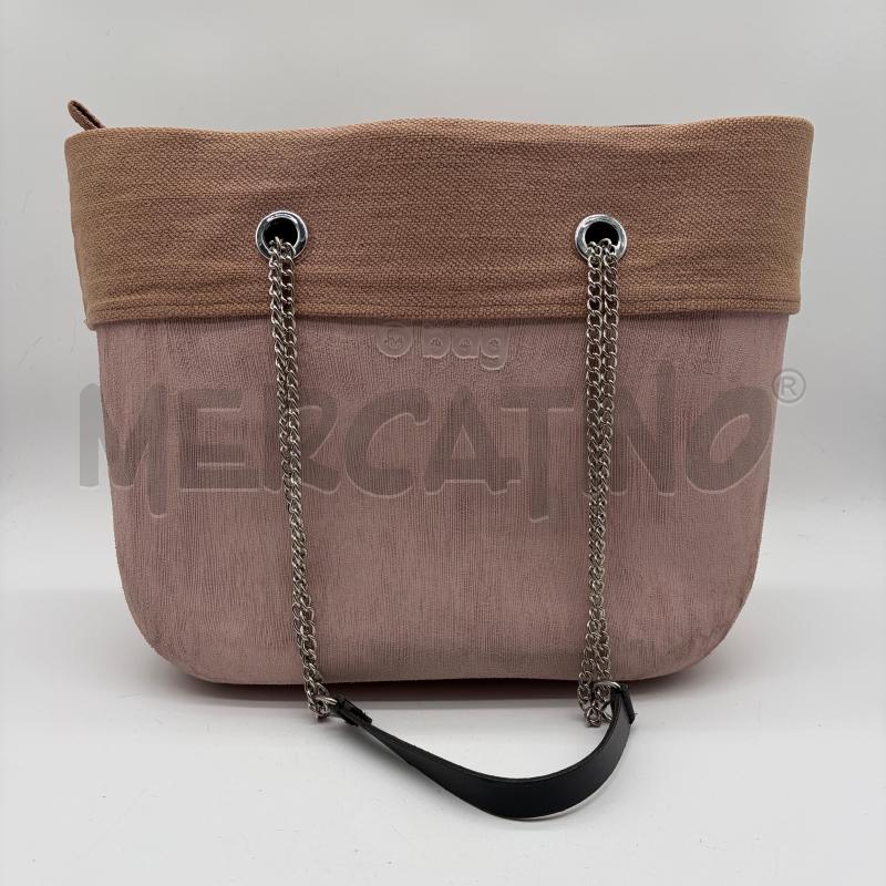 BORSA DONNA O BAG CIPRIA GRAFFIATA BORDO ECRU | Mercatino dell'Usato Corbetta 1