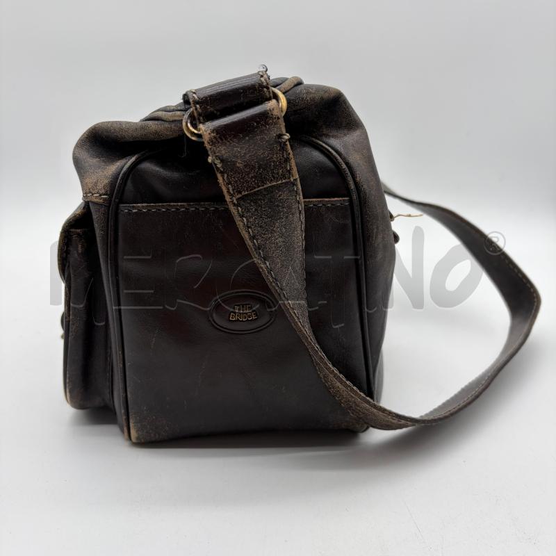 BORSA DONNA THE BRIDGE PELLE MARR INVECCHIATO TASCHE FIBBIE | Mercatino dell'Usato Corbetta 2
