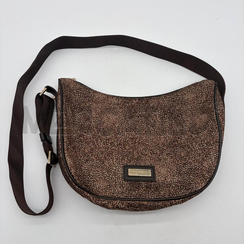 BORSA DONNA TRACOLLA BORBONESE OCCHIO PERNICE MARR TESS MEZZALUNA  | Mercatino dell'Usato Corbetta 1