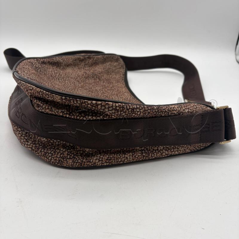 BORSA DONNA TRACOLLA BORBONESE OCCHIO PERNICE MARR TESS MEZZALUNA  | Mercatino dell'Usato Corbetta 4