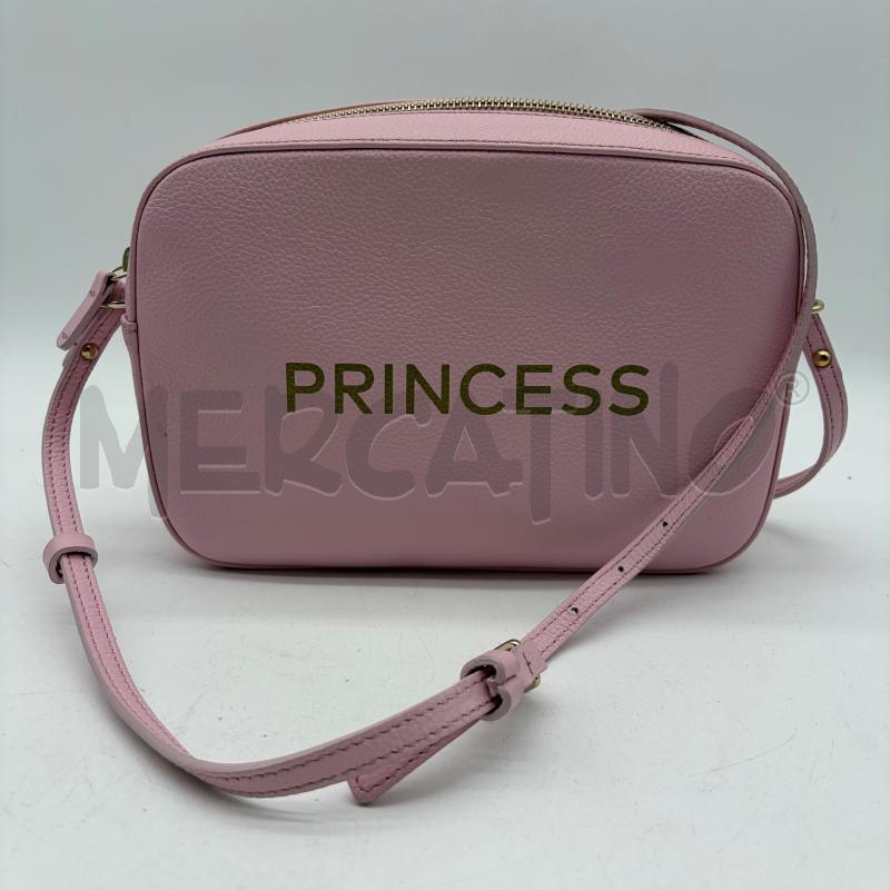 BORSA DONNA TRACOLLA COCCINELLE PRINCESS ROSA SAPONETTA | Mercatino dell'Usato Corbetta 1