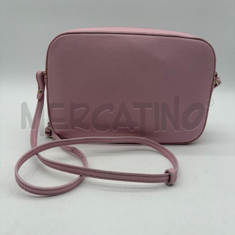 BORSA DONNA TRACOLLA COCCINELLE PRINCESS ROSA SAPONETTA | Mercatino dell'Usato Corbetta 2