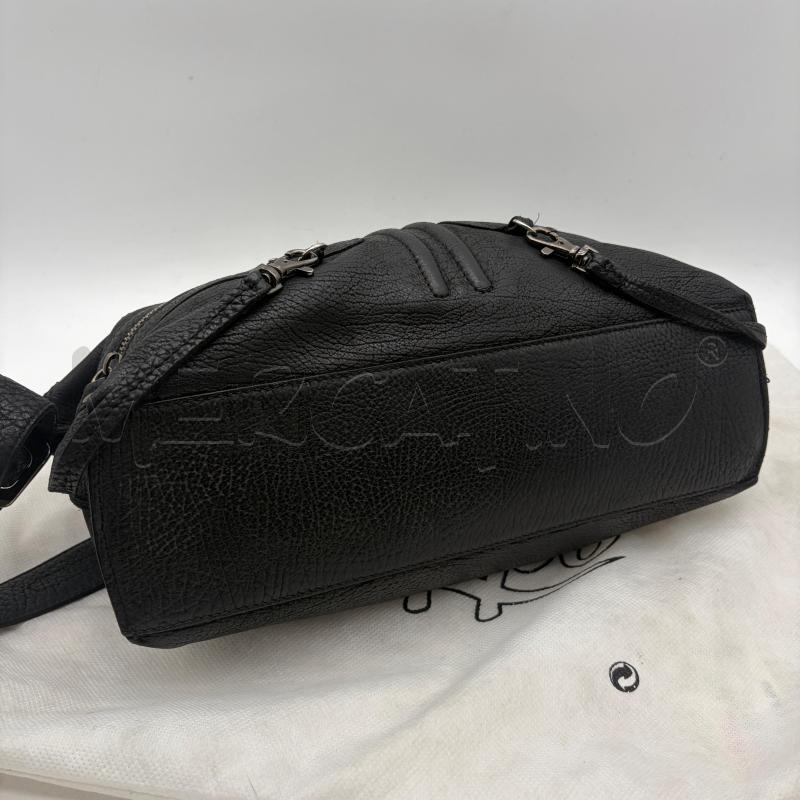 BORSA DONNA ZIPPO NERO PELLE MART ZIP  | Mercatino dell'Usato Corbetta 4