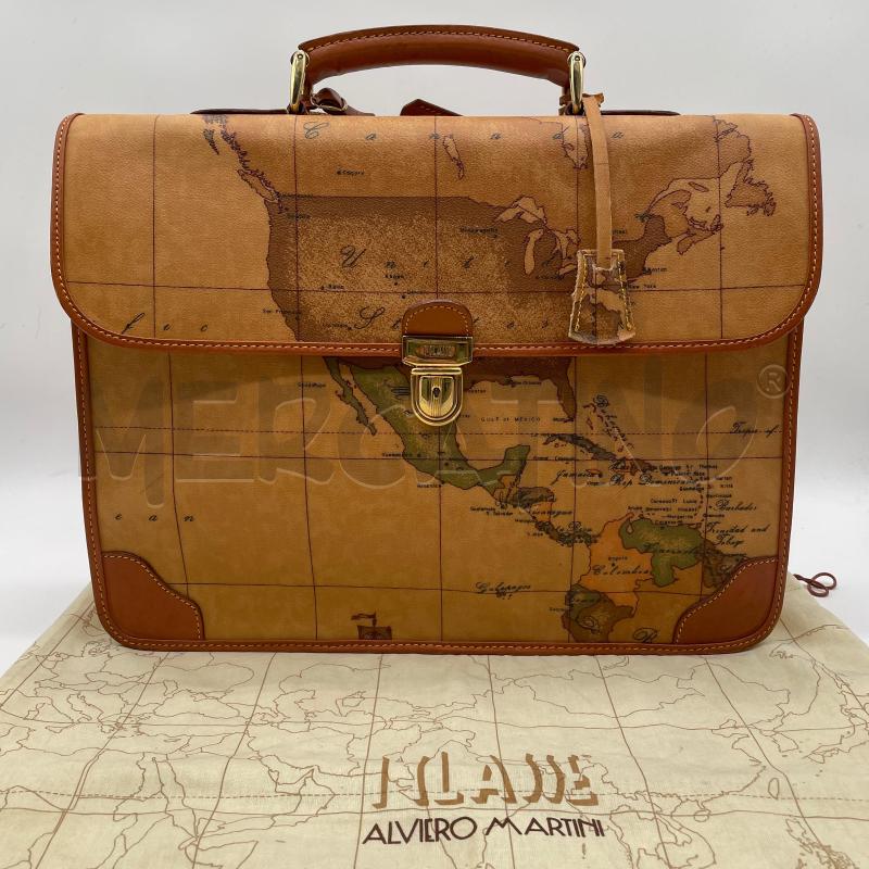 BORSA PELLE PRIMA CLASSE VENTIQUATTRORE BEIGE INS MARR | Mercatino dell'Usato Corbetta 1