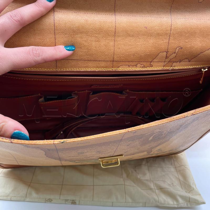 BORSA PELLE PRIMA CLASSE VENTIQUATTRORE BEIGE INS MARR | Mercatino dell'Usato Corbetta 5