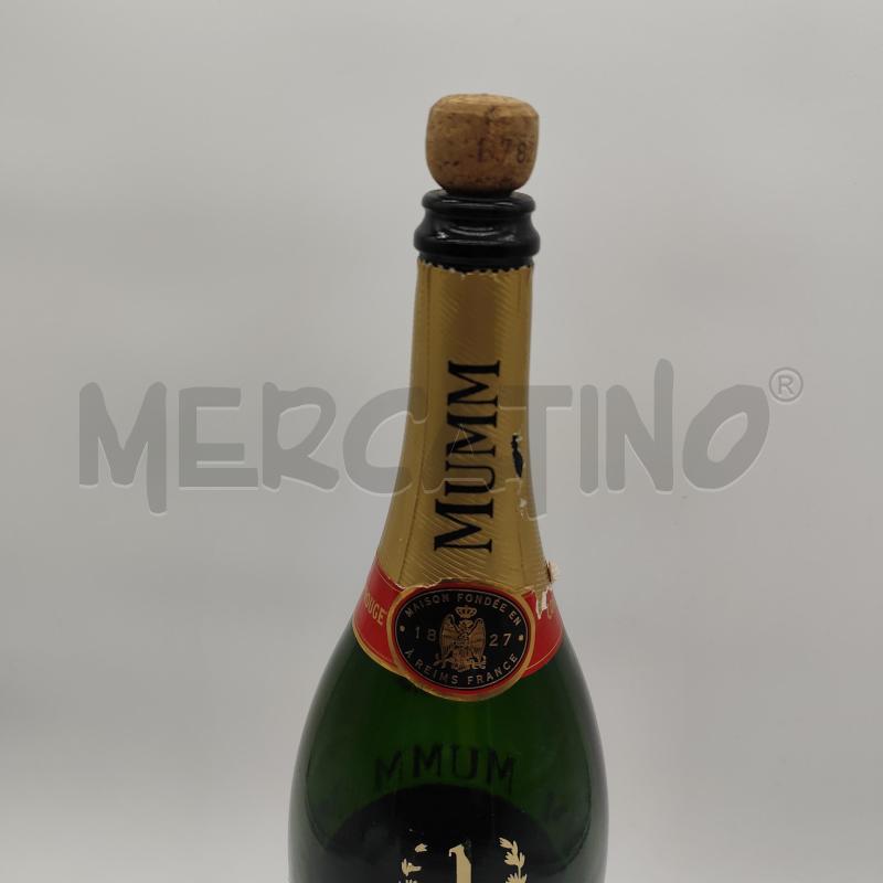 BOTTIGLIA CHAMPAGNE MUMM MAGNUM 3L VUOTA | Mercatino dell'Usato Corbetta 3