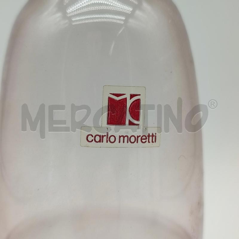 BOTTIGLIA VETRI MURANO CARLO MORETTI | Mercatino dell'Usato Corbetta 2