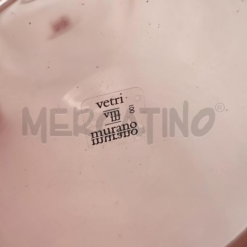 BOTTIGLIA VETRI MURANO CARLO MORETTI | Mercatino dell'Usato Corbetta 4