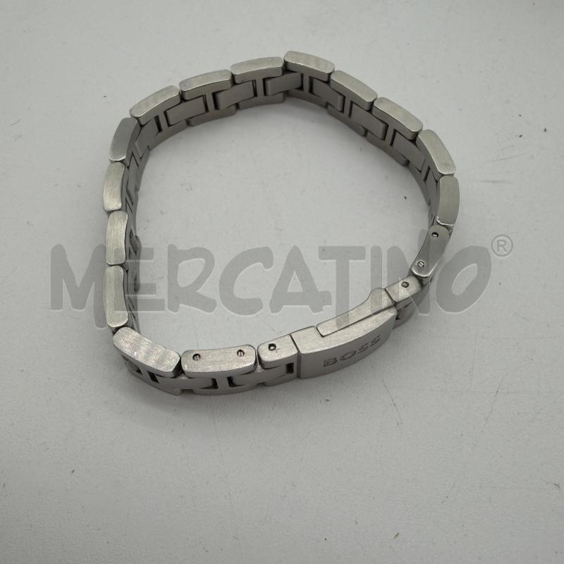 BRACCIALE BOSS ACCIAIO RETT SCRITTA INS | Mercatino dell'Usato Corbetta 2