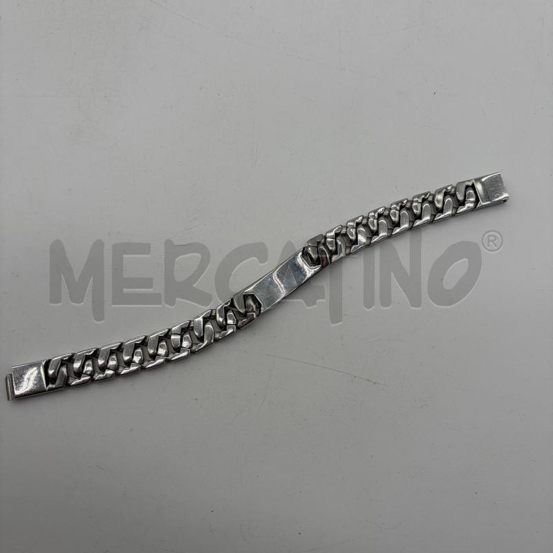 BRACCIALE EMPORIO ARMANI ACC CATENA OBL LOGO | Mercatino dell'Usato Corbetta 3