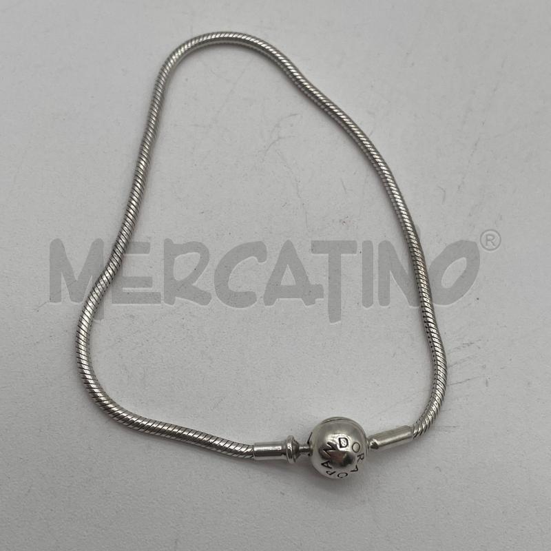 BRACCIALE PANDORA MOMENTS MAGLIA SNAKE SOTTILE 19 CM | Mercatino dell'Usato Corbetta 1