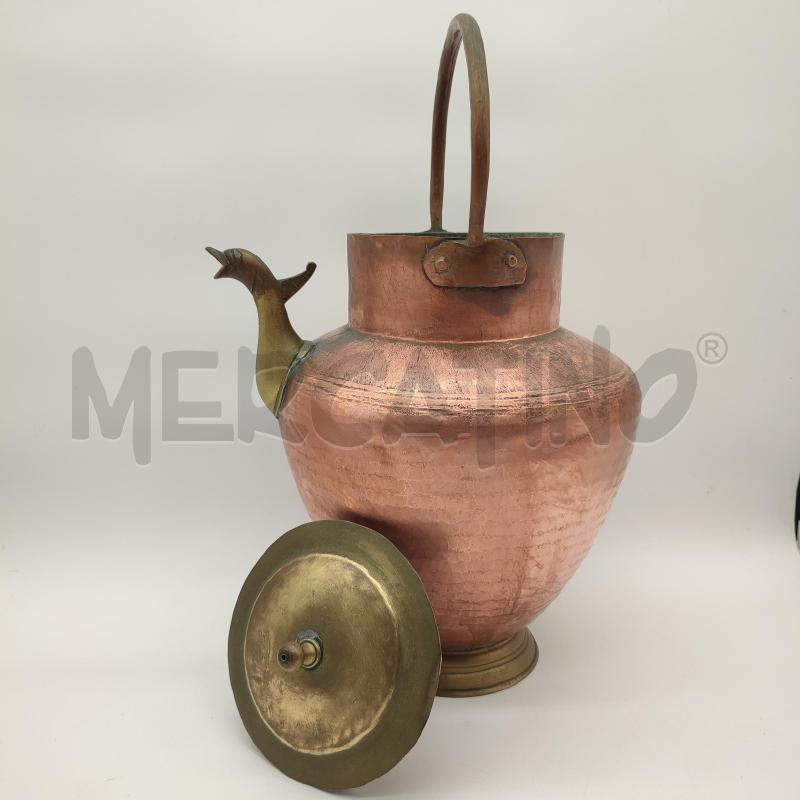 BROCCA IN RAME 35CM BOCCHINO PAPERA DORATA | Mercatino dell'Usato Corbetta 3