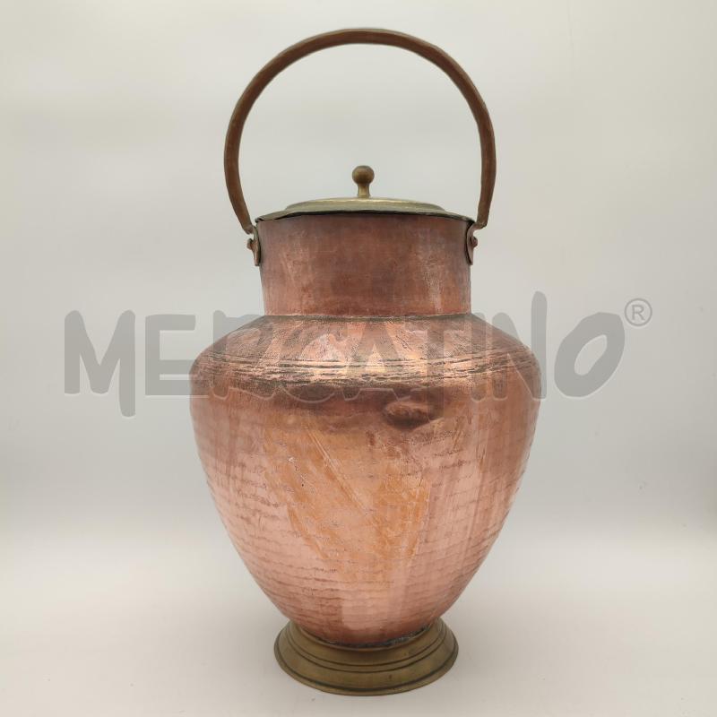 BROCCA IN RAME 35CM BOCCHINO PAPERA DORATA | Mercatino dell'Usato Corbetta 4
