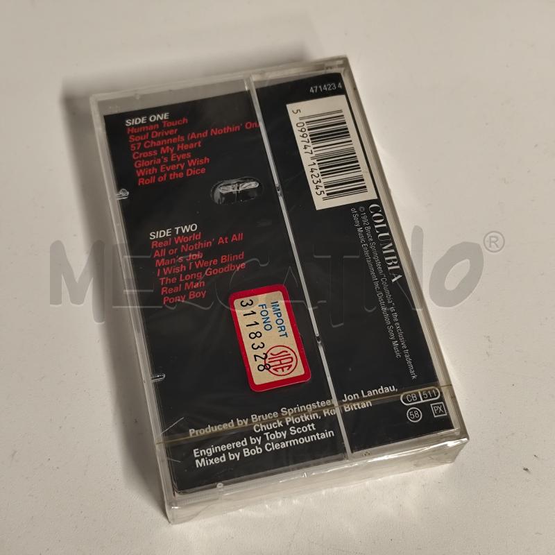 BRUCE SPRINGSTEEN HUMAN TOUCH MUSICASSETTA MINT | Mercatino dell'Usato Corbetta 2