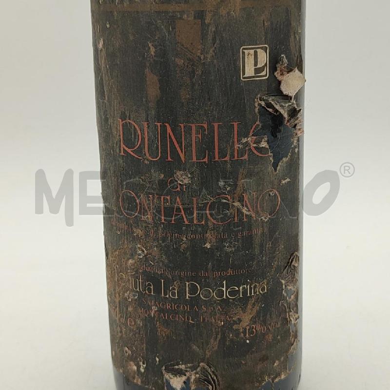 BRUNELLO DI MONTALCINO TENUTA LA PODERINA VINO DA ESPOSIZIONE  | Mercatino dell'Usato Corbetta 3