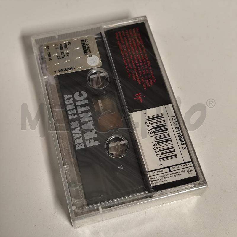 BRYAN FERRY FRANTIC MUSICASSETTA MINT | Mercatino dell'Usato Corbetta 2