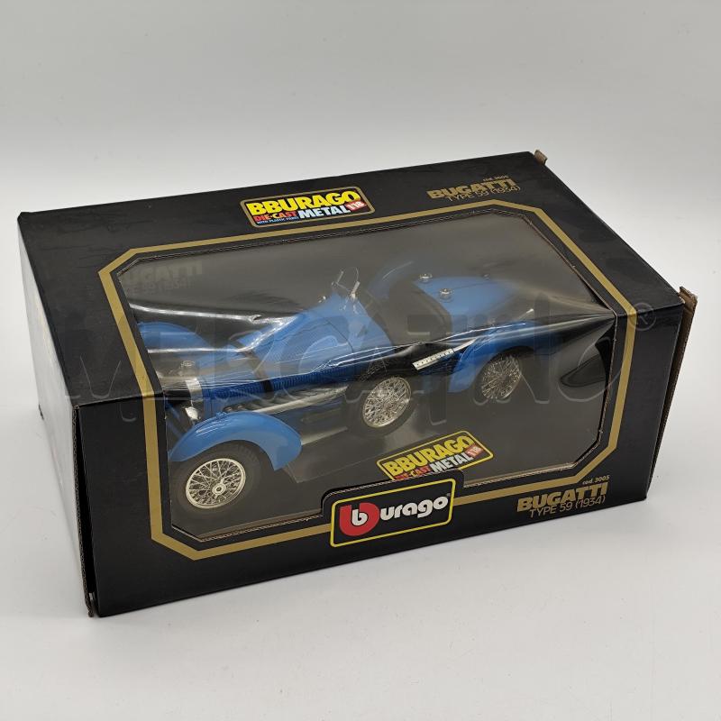 BUGATTI TYPE 59 1934 BURAGO 3005 1/18 MODELLINO  | Mercatino dell'Usato Corbetta 1