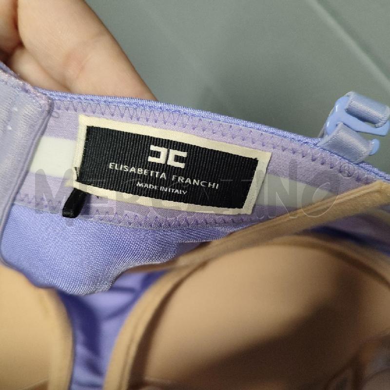 BUSTINO TOP ELISABETTA FRANCHI LILLA STECCHE | Mercatino dell'Usato Corbetta 4