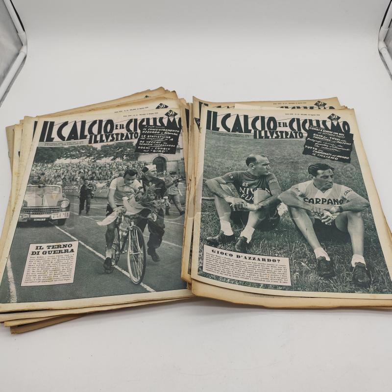 CALCIO E CICLISMO ILLUSTRATO 1954 29 RIVISTE | Mercatino dell'Usato Corbetta 1