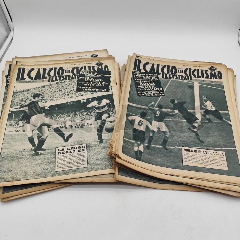 CALCIO E CICLISMO ILLUSTRATO 1955 43 RIVISTE | Mercatino dell'Usato Corbetta 1