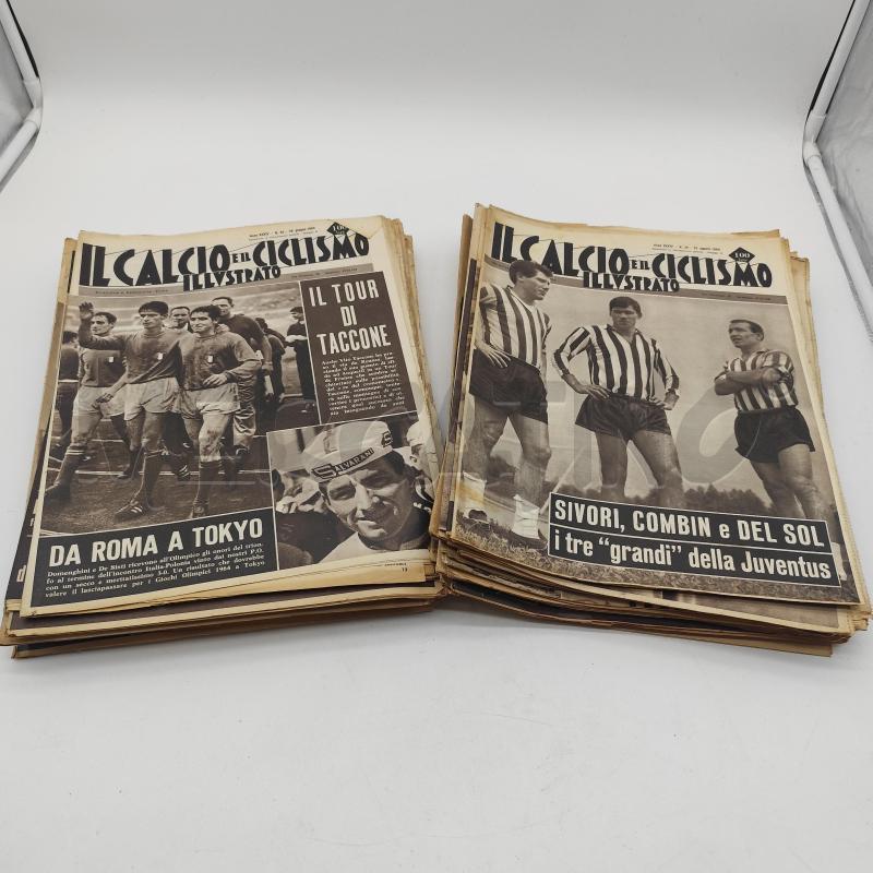 CALCIO E CICLISMO ILLUSTRATO 1964 51 RIVISTE | Mercatino dell'Usato Corbetta 1