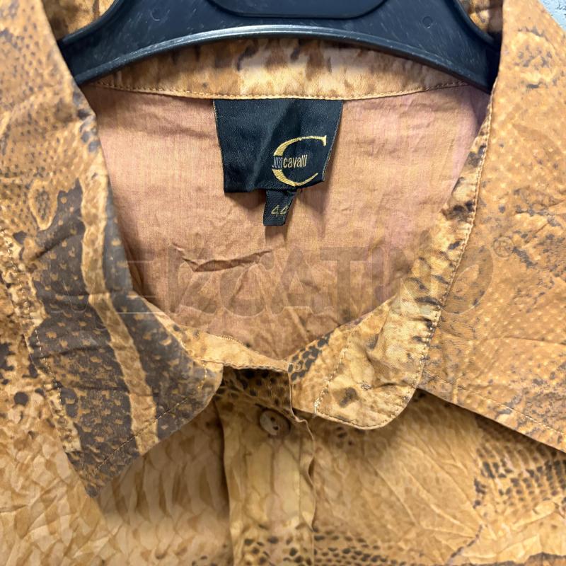 CAMICIA DONNA JUST CAVALLI MARR ST RETTILE STROP | Mercatino dell'Usato Corbetta 2