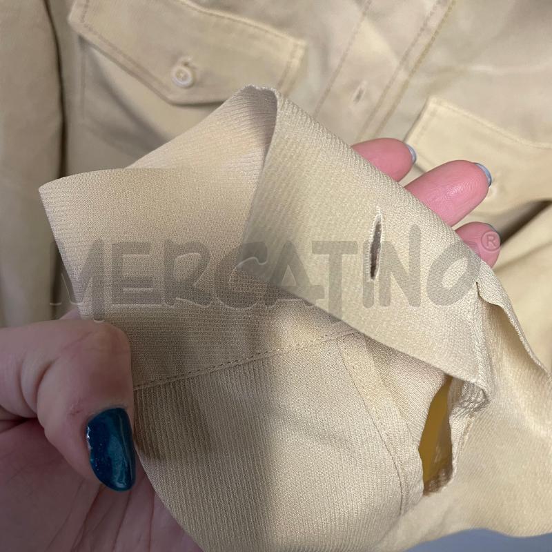CAMICIA DONNA MARELLA CREMA SETA BOTT  | Mercatino dell'Usato Corbetta 3