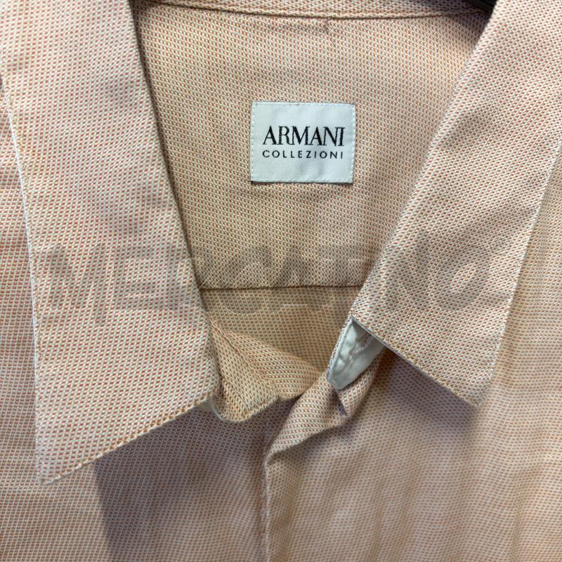 CAMICIA UOMO ARMANI COLLEZIONI M/L ROSA PIQUE | Mercatino dell'Usato Corbetta 2