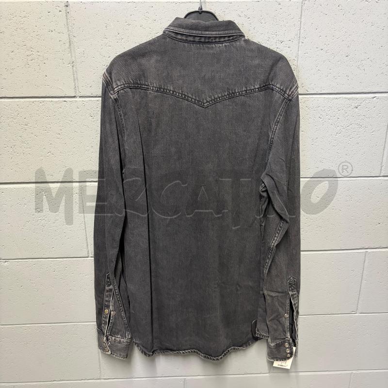 CAMICIA UOMO DIESEL JEANS NERO DELAVE STELLINE COLLETTO | Mercatino dell'Usato Corbetta 4