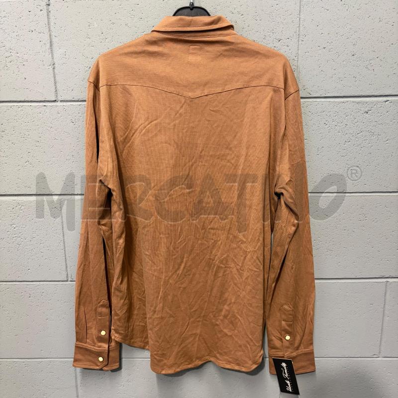CAMICIA UOMO ELEVENTY TASCHINE MARRONE | Mercatino dell'Usato Corbetta 4