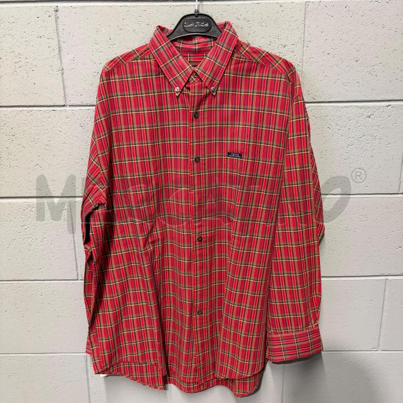 CAMICIA UOMO RALPH LAUREN CHAPS TARTAN ROSSO RETE VERDE | Mercatino dell'Usato Corbetta 1