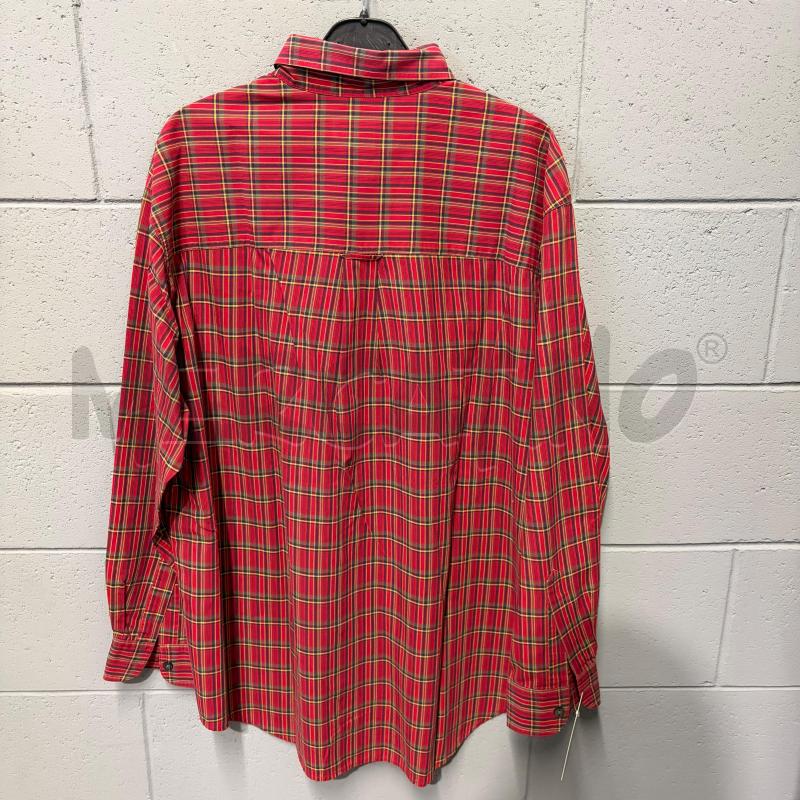 CAMICIA UOMO RALPH LAUREN CHAPS TARTAN ROSSO RETE VERDE | Mercatino dell'Usato Corbetta 5