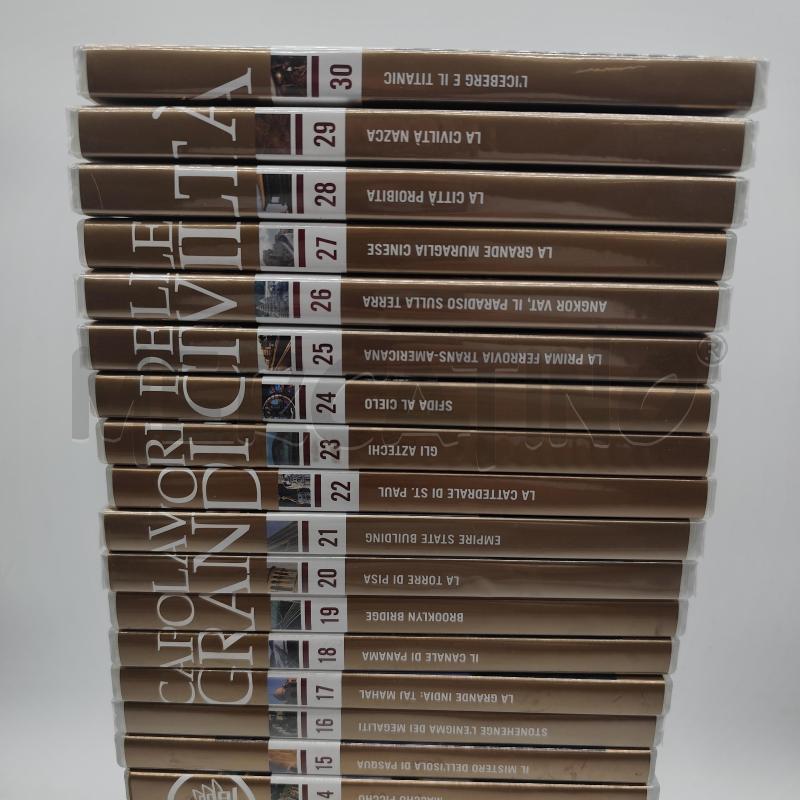 CAPOLAVORI DELLE GRANDI CIVILTÀ PIERO ANGELA 30 DVD  | Mercatino dell'Usato Corbetta 3
