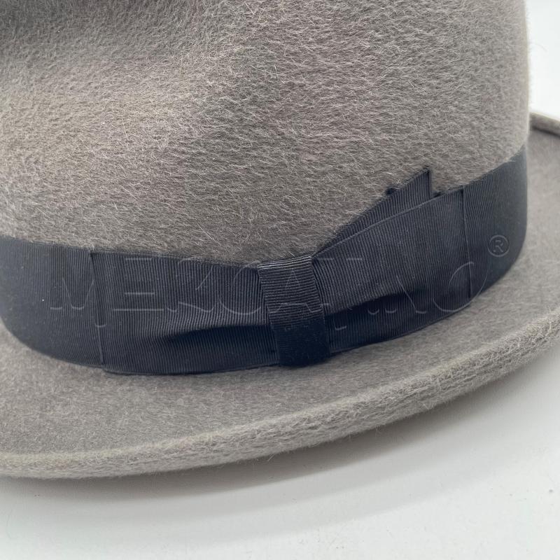 CAPPELLO UOMO BORSALINO GRIGIO NASTRO SCURO | Mercatino dell'Usato Corbetta 2