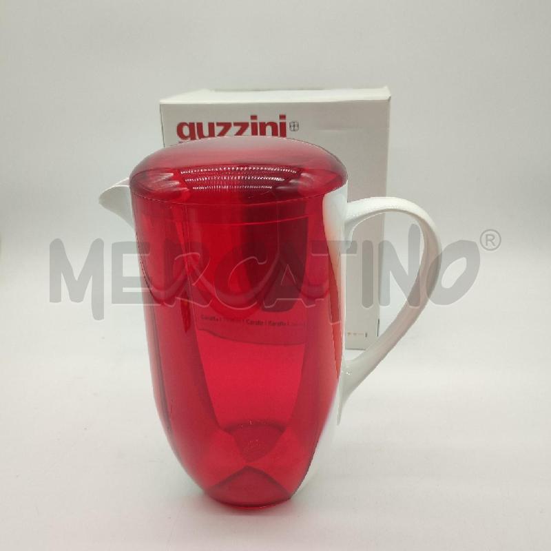 CARAFFA GUZZINI ROSSA | Mercatino dell'Usato Corbetta 1