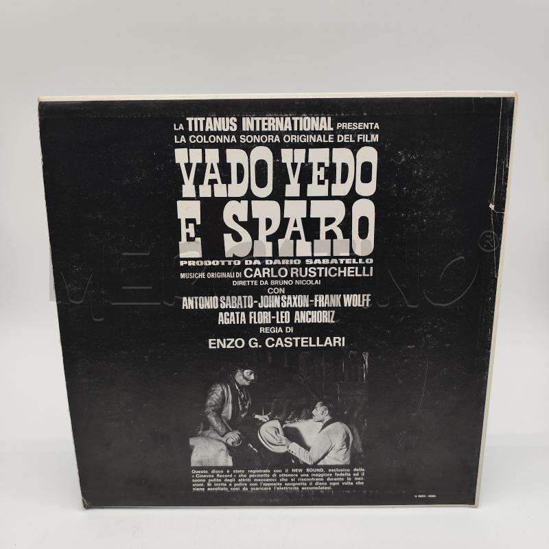 CARLO RUSTICHELLI - VADO, VEDO E SPARO 33 LP | Mercatino dell'Usato Corbetta 2