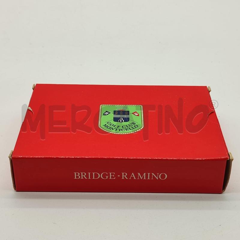 CARTE DA GIOCO DAL NEGRO GOLF CLUB MONTICELLO | Mercatino dell'Usato Corbetta 1