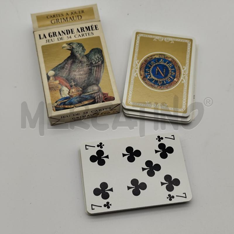 CARTE DA GIOCO GRIMAUD LA GRANDE ARMEE | Mercatino dell'Usato Corbetta 1