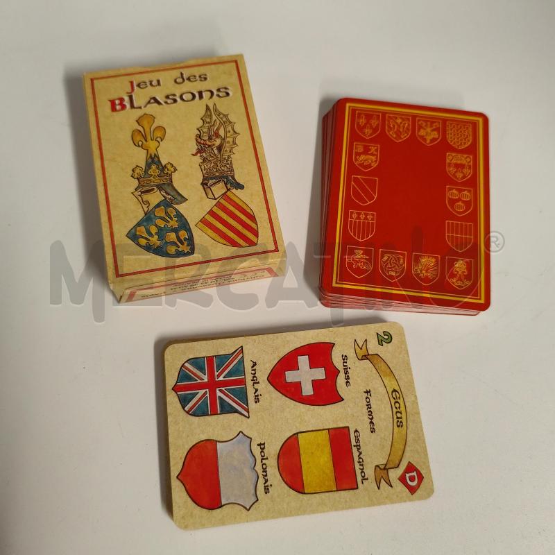 CARTE DA GIOCO JEU DES BLASONS | Mercatino dell'Usato Corbetta 1